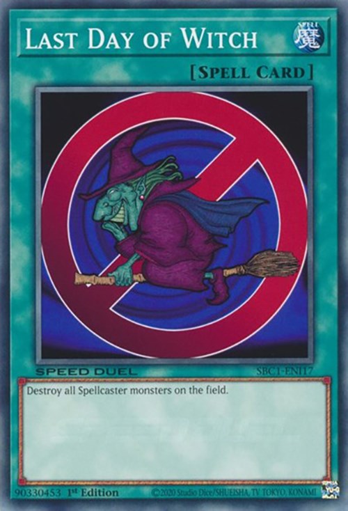 Last Day of Witch [SBC1-ENI17] Common | RetroPlay Games