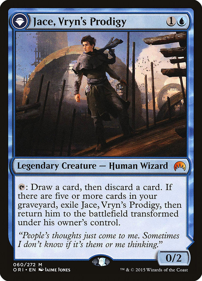 Jace, Vryn's Prodigy // Jace, Telepath Unbound [Magic Origins] | RetroPlay Games