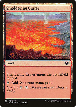 Smoldering Crater [Commander 2015] | RetroPlay Games