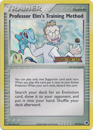 Professor Elm's Training Method (79/101) (Stamped) [EX: Dragon Frontiers] | RetroPlay Games