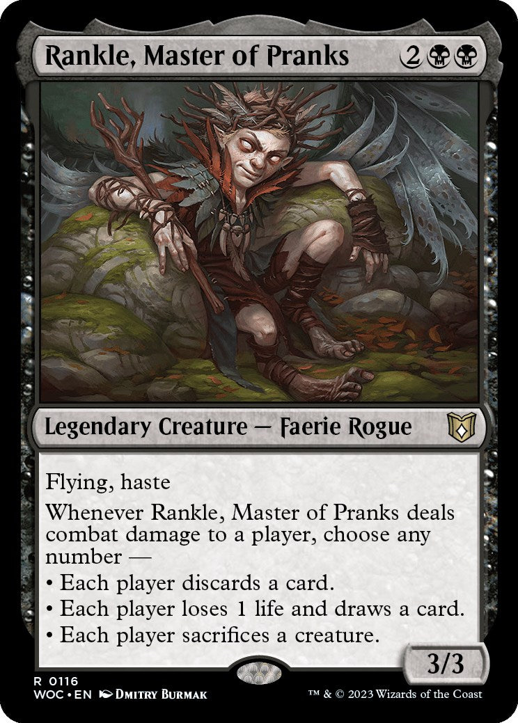 Rankle, Master of Pranks [Wilds of Eldraine Commander] | RetroPlay Games