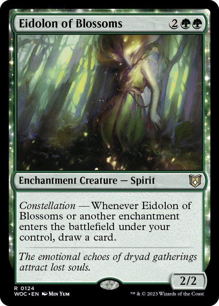 Eidolon of Blossoms [Wilds of Eldraine Commander] | RetroPlay Games