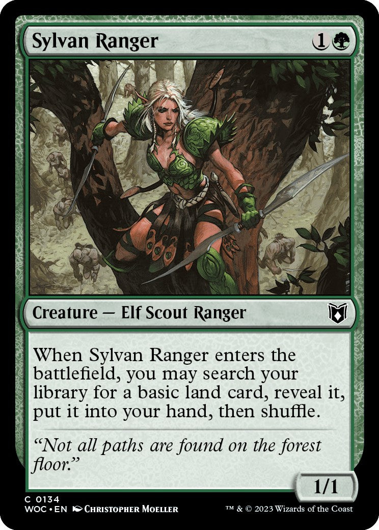 Sylvan Ranger [Wilds of Eldraine Commander] | RetroPlay Games