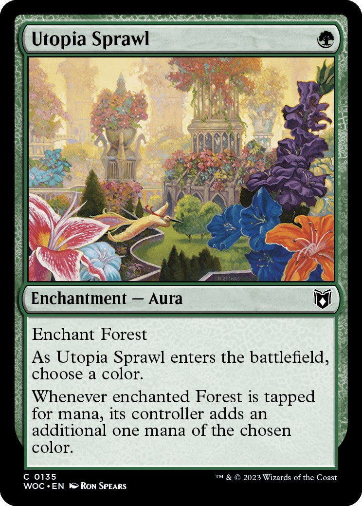 Utopia Sprawl [Wilds of Eldraine Commander] | RetroPlay Games