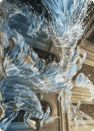 Splashy Spellcaster Art Card [Wilds of Eldraine Art Series] | RetroPlay Games