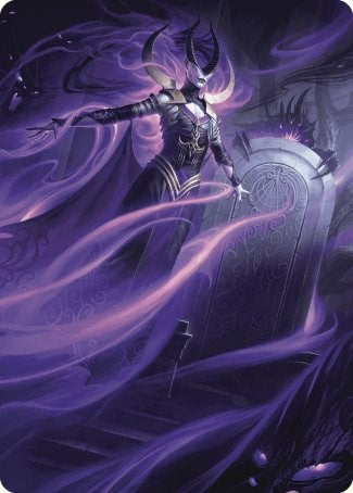 Ashiok, Wicked Manipulator Art Card (10/81) [Wilds of Eldraine Art Series] | RetroPlay Games