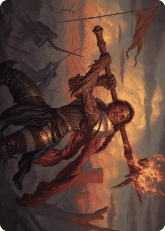 Imodane, the Pyrohammer Art Card [Wilds of Eldraine Art Series] | RetroPlay Games