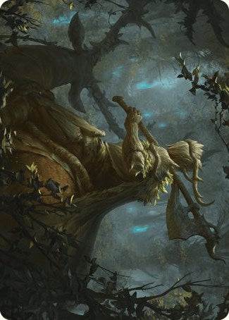 Verdant Outrider Art Card [Wilds of Eldraine Art Series] | RetroPlay Games