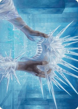 Hylda's Crown of Winter Art Card [Wilds of Eldraine Art Series] | RetroPlay Games