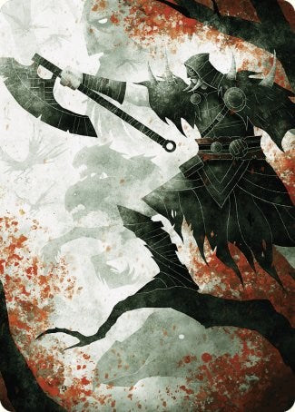 Garruk's Uprising Art Card [Wilds of Eldraine Art Series] | RetroPlay Games