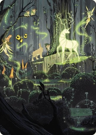 Primal Vigor Art Card [Wilds of Eldraine Art Series] | RetroPlay Games