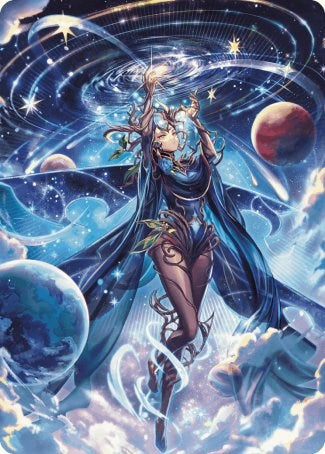 Omniscience Anime Art Card [Wilds of Eldraine Art Series] | RetroPlay Games