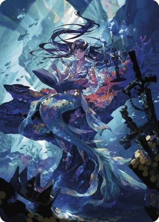 Rhystic Study Art Card [Wilds of Eldraine Art Series] | RetroPlay Games