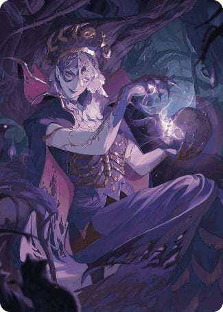 Necropotence Art Card [Wilds of Eldraine Art Series] | RetroPlay Games