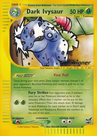 Dark Ivysaur (6) (Winner) [Best of Promos] | RetroPlay Games