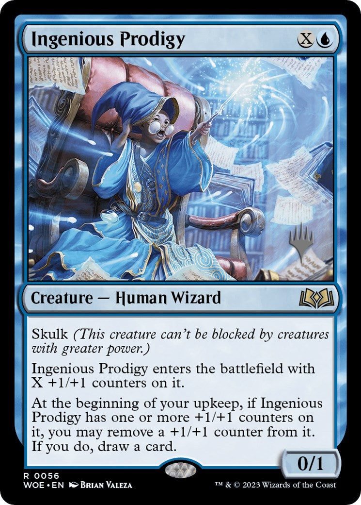 Ingenious Prodigy (Promo Pack) [Wilds of Eldraine Promos] | RetroPlay Games