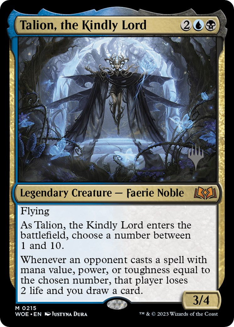 Talion, the Kindly Lord (Promo Pack) [Wilds of Eldraine Promos] | RetroPlay Games