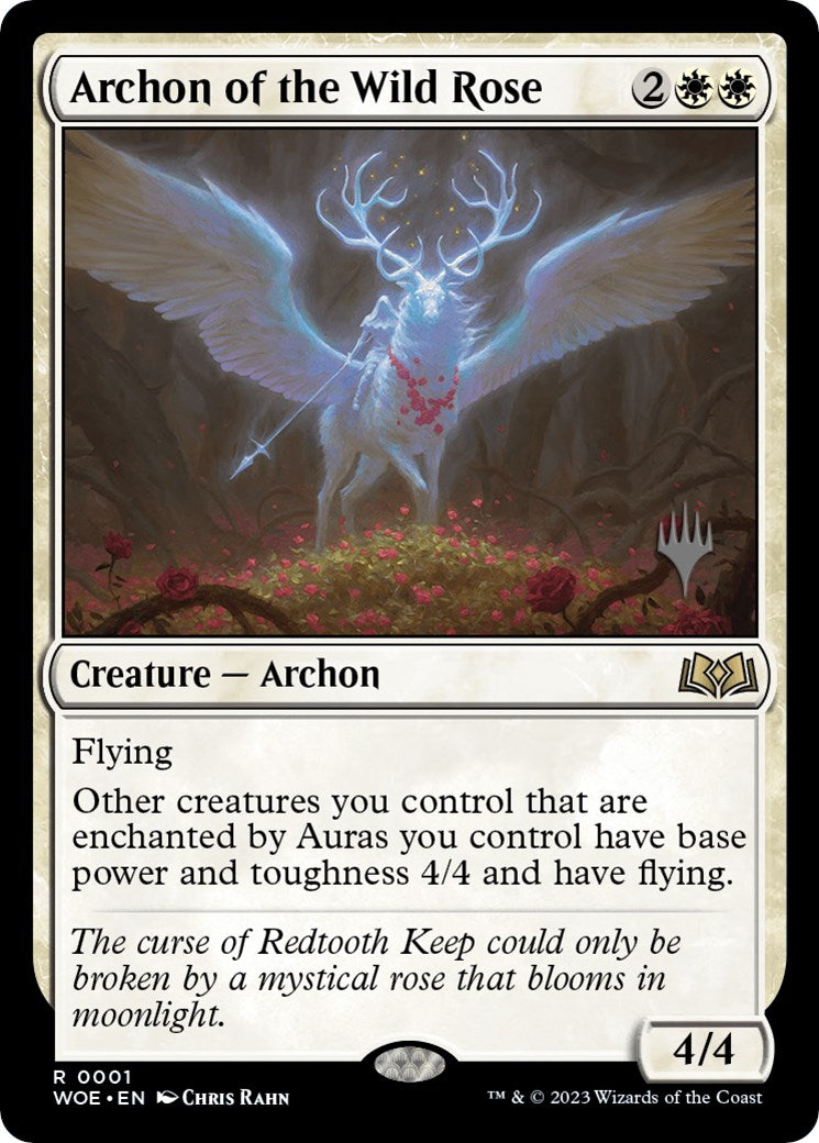 Archon of the Wild Rose (Promo Pack) [Wilds of Eldraine Promos] | RetroPlay Games