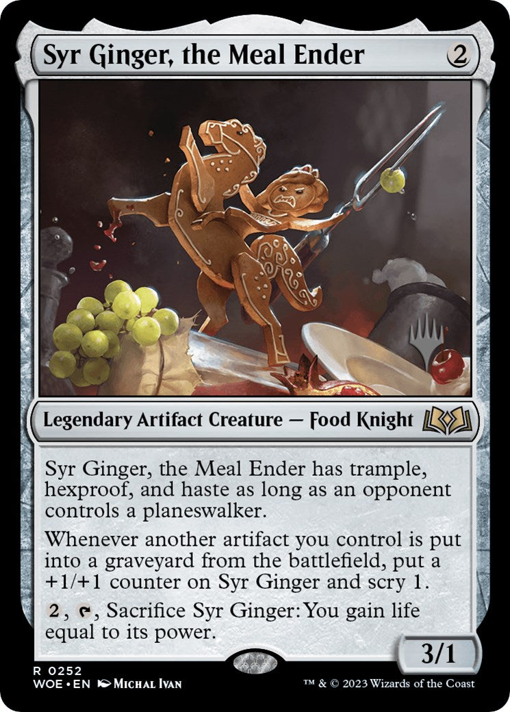 Syr Ginger, the Meal Ender (Promo Pack) [Wilds of Eldraine Promos] | RetroPlay Games