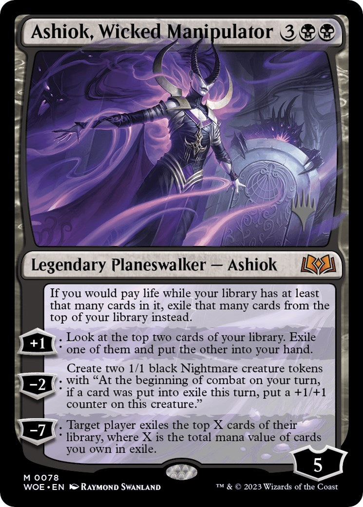 Ashiok, Wicked Manipulator (Promo Pack) [Wilds of Eldraine Promos] | RetroPlay Games