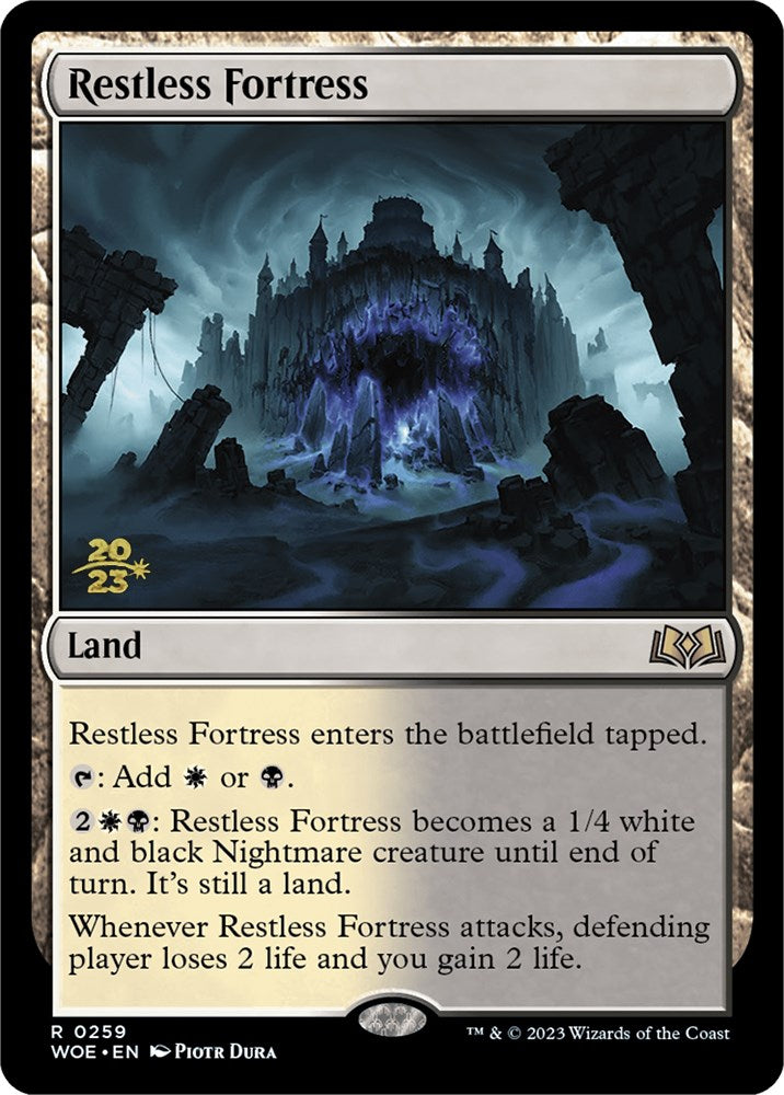 Restless Fortress [Wilds of Eldraine Prerelease Promos] | RetroPlay Games