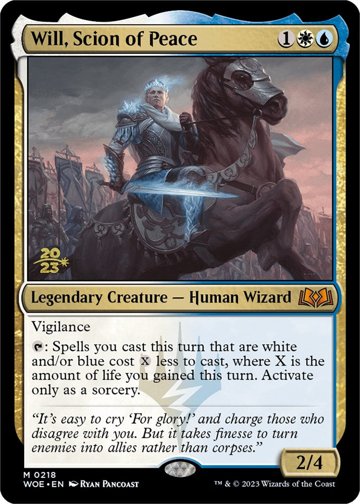 Will, Scion of Peace [Wilds of Eldraine Prerelease Promos] | RetroPlay Games