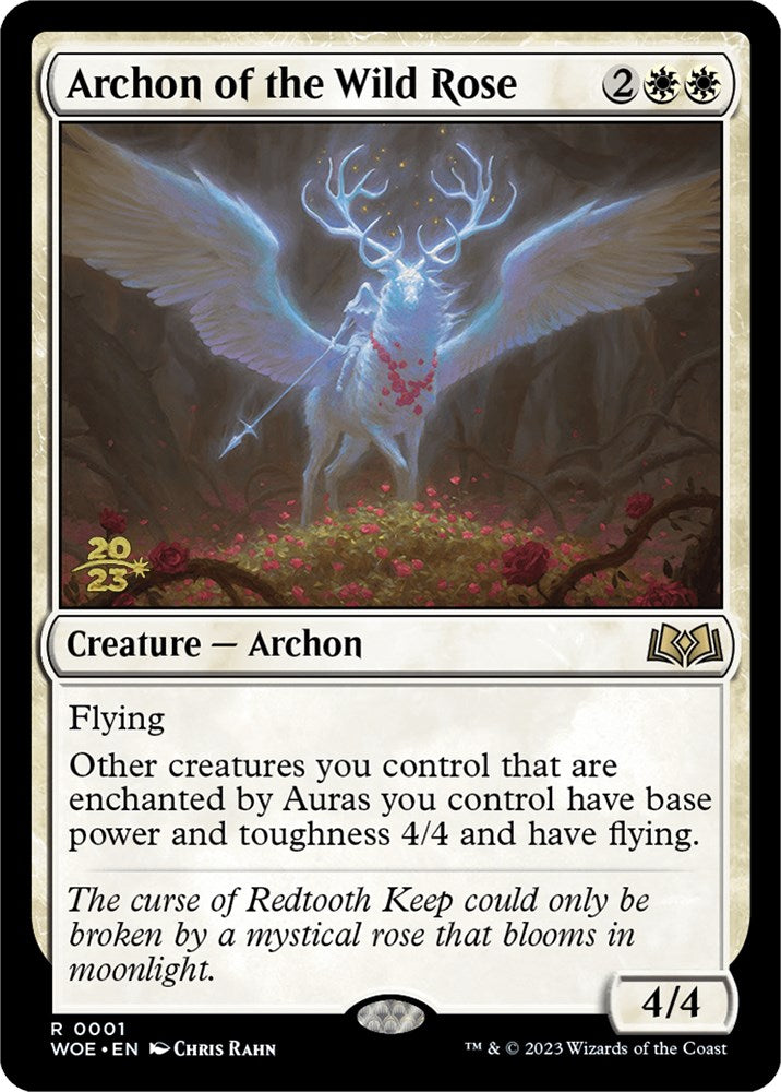 Archon of the Wild Rose [Wilds of Eldraine Prerelease Promos] | RetroPlay Games