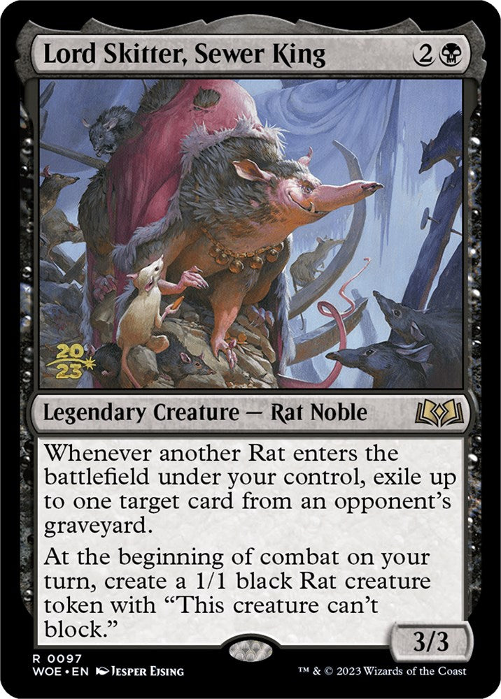 Lord Skitter, Sewer King [Wilds of Eldraine Prerelease Promos] | RetroPlay Games