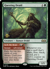 Questing Druid // Seek the Beast [Wilds of Eldraine Prerelease Promos] | RetroPlay Games