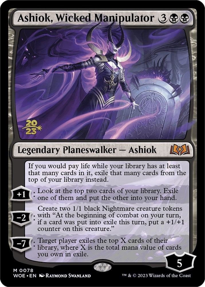 Ashiok, Wicked Manipulator [Wilds of Eldraine Prerelease Promos] | RetroPlay Games