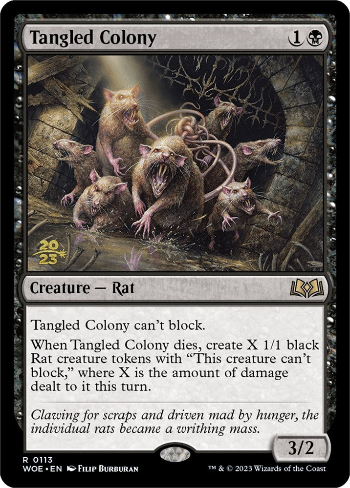 Tangled Colony [Wilds of Eldraine Prerelease Promos] | RetroPlay Games