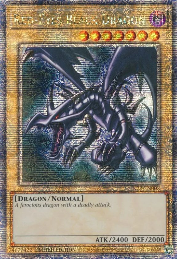 Red-Eyes Black Dragon [TN23-EN003] Quarter Century Secret Rare | RetroPlay Games