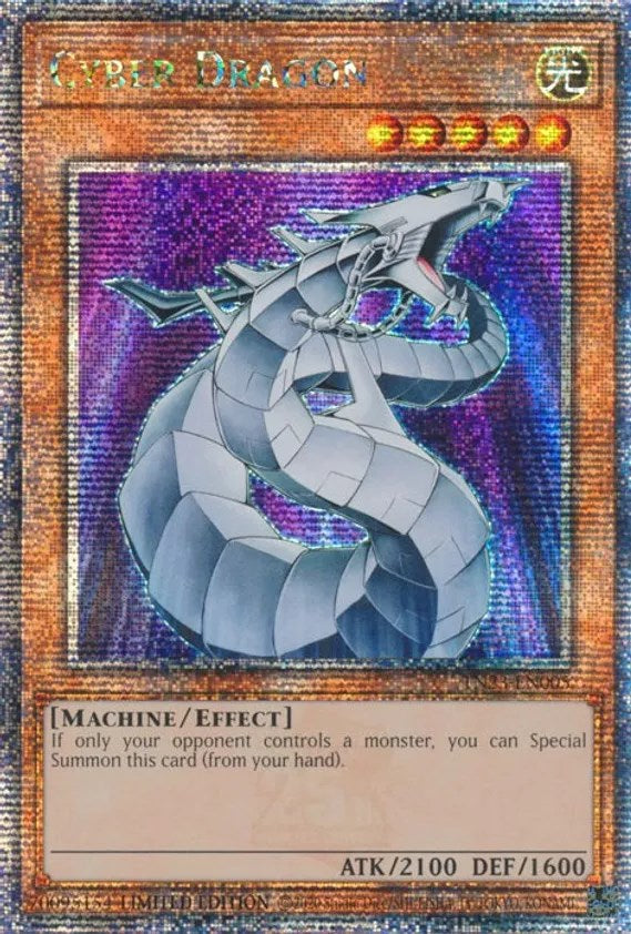 Cyber Dragon [TN23-EN005] Quarter Century Secret Rare | RetroPlay Games