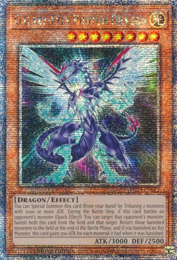 Galaxy-Eyes Photon Dragon [TN23-EN012] Quarter Century Secret Rare | RetroPlay Games