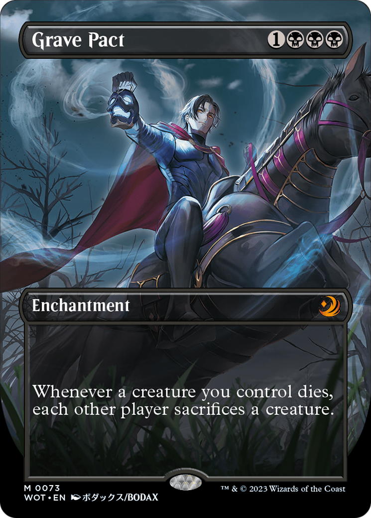 Grave Pact (Anime Borderless) [Wilds of Eldraine: Enchanting Tales] | RetroPlay Games