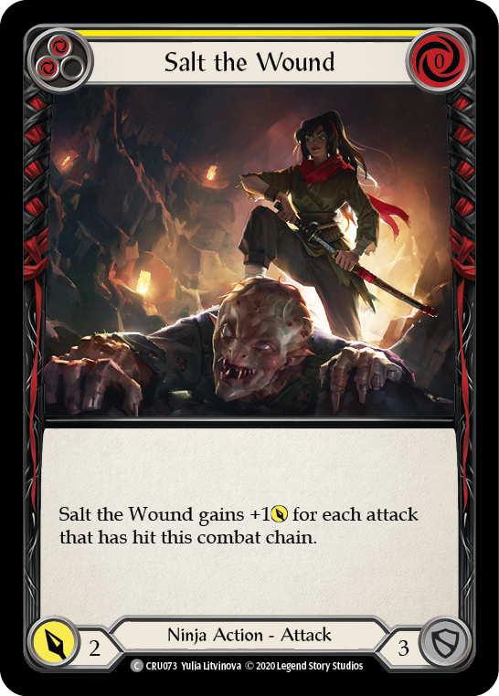 Salt the Wound [CRU073] (Crucible of War)  1st Edition Normal | RetroPlay Games
