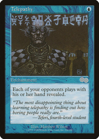 Telepathy [Urza's Saga] | RetroPlay Games