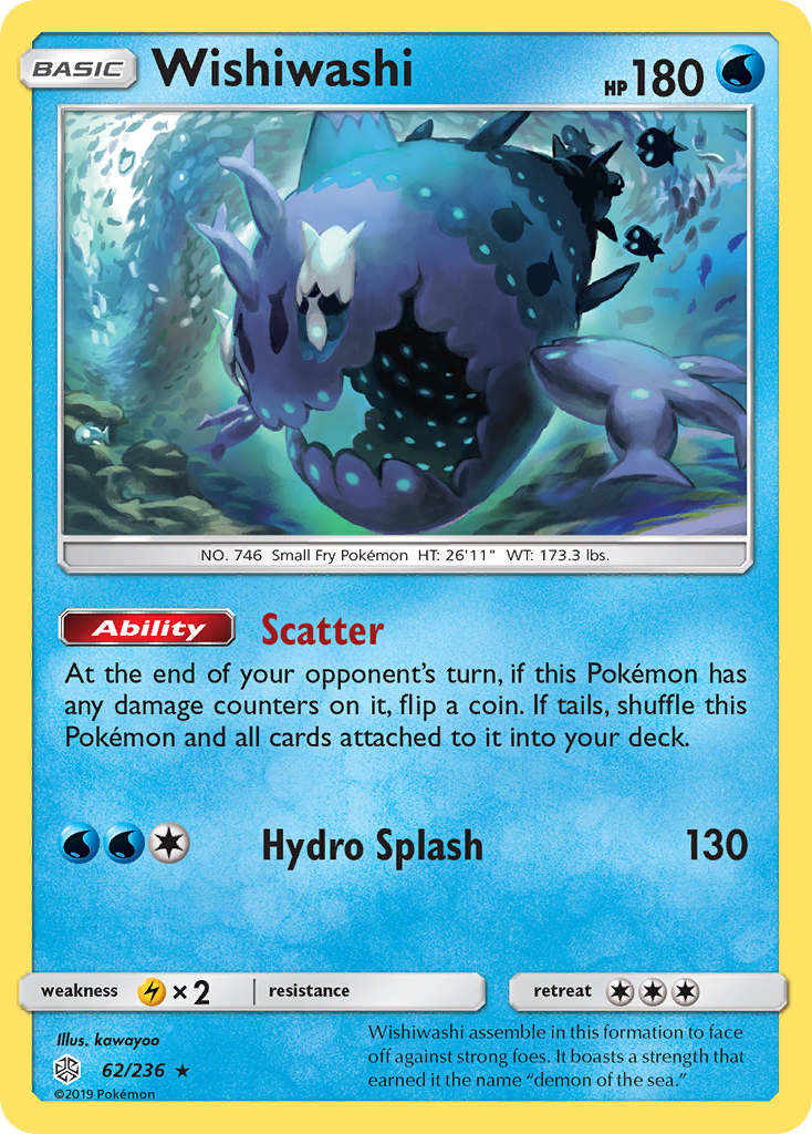 Wishiwashi (62/236) [Sun & Moon: Cosmic Eclipse] | RetroPlay Games