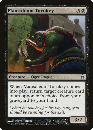 Mausoleum Turnkey [Ravnica: City of Guilds] | RetroPlay Games