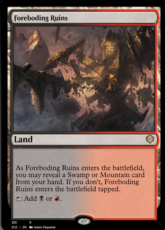 Foreboding Ruins [Starter Commander Decks] | RetroPlay Games