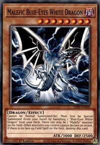 Malefic Blue-Eyes White Dragon [LDS2-EN005] Common | RetroPlay Games