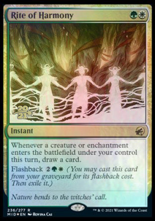 Rite of Harmony [Innistrad: Midnight Hunt Prerelease Promos] | RetroPlay Games
