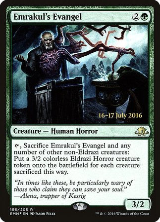 Emrakul's Evangel [Eldritch Moon Promos] | RetroPlay Games