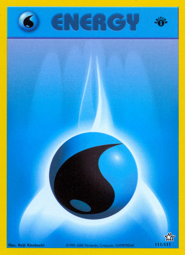 Water Energy (111/111) [Neo Genesis 1st Edition] | RetroPlay Games