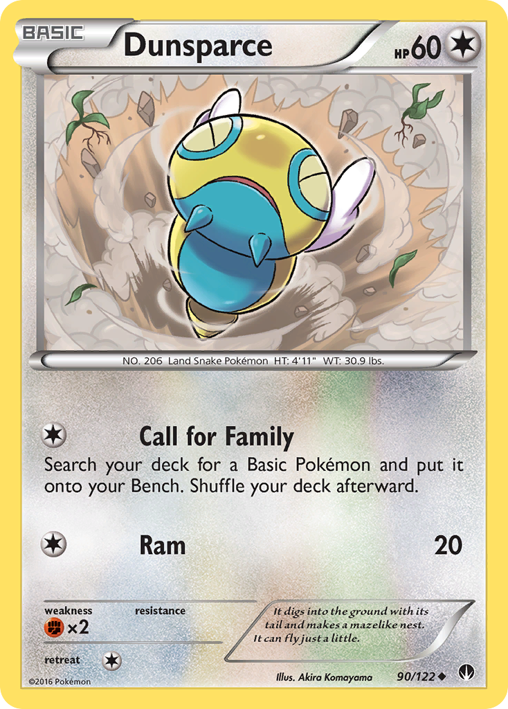 Dunsparce (90/122) [XY: BREAKpoint] | RetroPlay Games