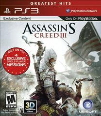 Assassin's Creed III [Greatest Hits] - Playstation 3 | RetroPlay Games