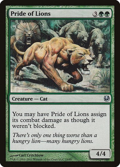 Pride of Lions [Duel Decks: Ajani vs. Nicol Bolas] | RetroPlay Games