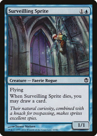 Surveilling Sprite [Duel Decks: Ajani vs. Nicol Bolas] | RetroPlay Games