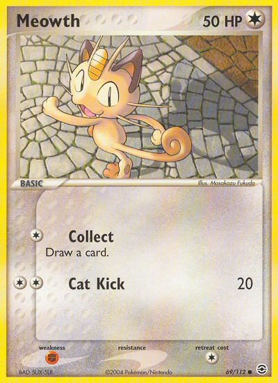 Meowth (69/112) [EX: FireRed & LeafGreen] | RetroPlay Games