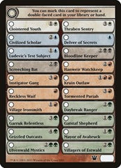 Checklist Card - Innistrad [Innistrad Tokens] | RetroPlay Games